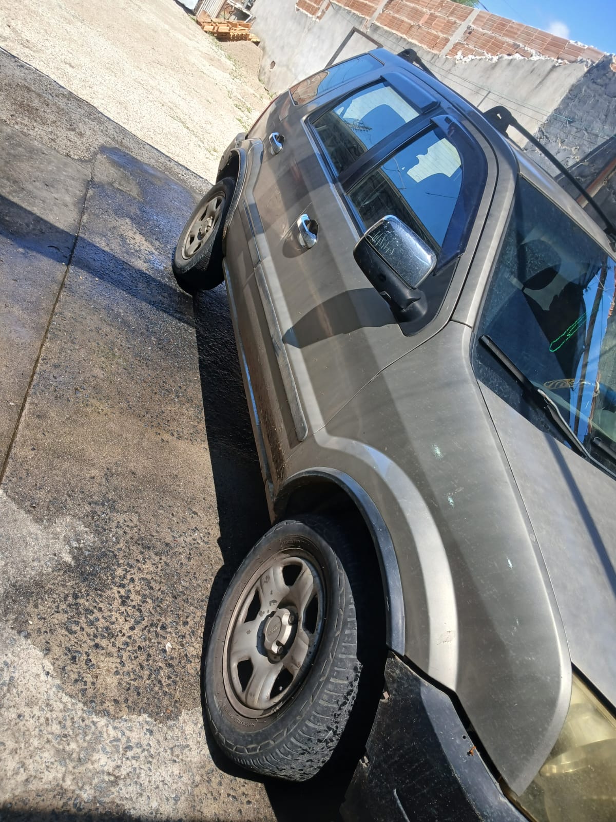 ecosport-antes suja, antes da lavagem na TG CAR